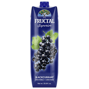 Fructal Z Čiernych Ríbezlí 25% 1L Prisma