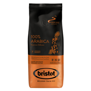 Káva Bristot 100% Arabica 250G Mleta
