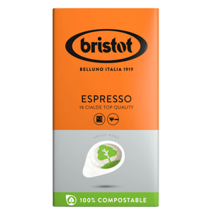 Káva Bristot Espresso Pods Ese 18Ks X 7G