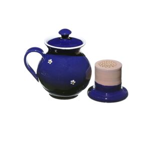 Bylinkáč - hrnček na čaj modrý