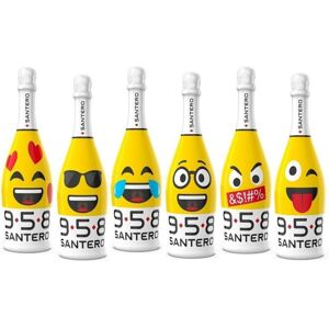 6 x Santero Emoji Extra Dry
