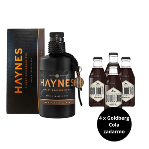 Haynes Rum 8 Y.O. + 4 x Goldberg Cola