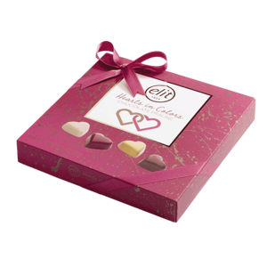 Bonbóny Elit Chocolate Hearts In Colors 160G