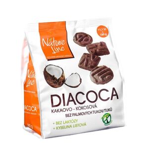 Pečivárne liptovský hrádok diacoca kakaovo - kokosové sušienky 180g