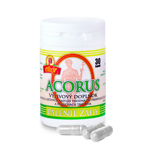 Agrokarpaty Acorus kapsule proti páleniu záhy 30 kapsúl