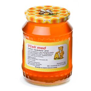 Farkašovský kvetový včelí med - viacdruhový jarný 1KG