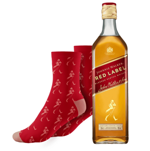 Johnnie Walker Red 0,7L So Štýlovými Ponožkami Balík