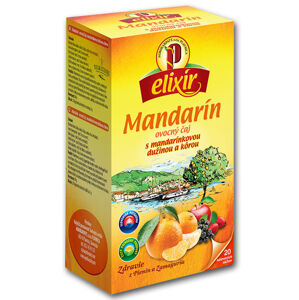 Agrokarpaty Elixír Mandarín ovocný čaj 20x2g