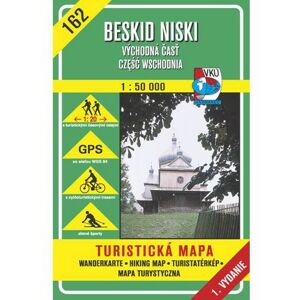 Beskid Niski - Východná časť 162 Turistická mapa 1:50 000