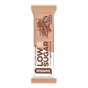 Bombus Low Sugar tyčinka kakao a čokoláda 40g