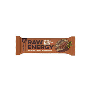 Bombus Raw Energy tyčinka kakao a kakaové bôby 50g