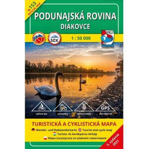 Podunajská rovina - Diakovce 153 Turistická mapa 1:50 000