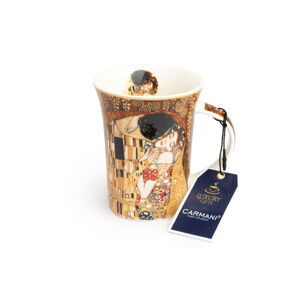 Hrnček v darčekovom balení - G.Klimt, Bozk