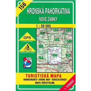 Hronská pahorkatina - Levice 155 Turistická mapa 1:50 000