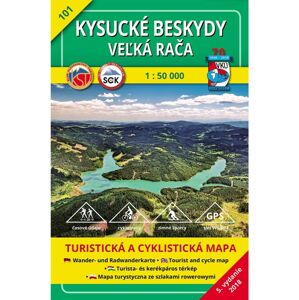 Kysucké Beskydy - Veľká Rača 101 Turistická mapa 1:50 000