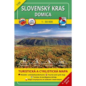 Slovenský kras - Domica 139 Turistická mapa 1:50 000