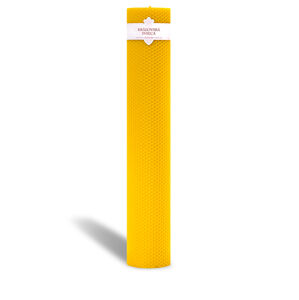 Tamed Sviečka včelí vosk žltá 420/72mm