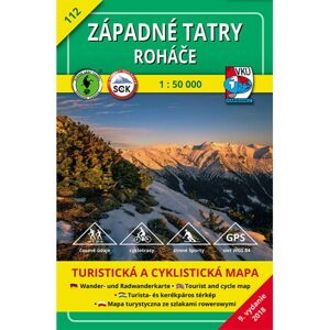 Západné Tatry - Roháče 112 Turistická mapa 1:50 000